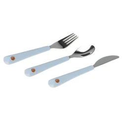 Lu00c4SSIG Besteckset Happy Rascals Smile Sky Blue* Besteck & Geschirr