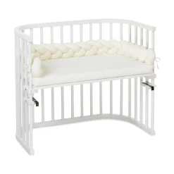 babybay Bettschlange geflochten Ivory 180 cm* Bettausstattung