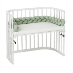 babybay Bettschlange geflochten Jadegreen 180 cm* Bettausstattung
