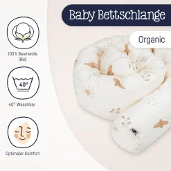 Zu00f6llner Bettschlange Organic Night & Day* Bettausstattung