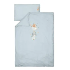 LITTLE DUTCH Bettwäsche Denim Blue 100 x 140 cm* Babybettwäsche