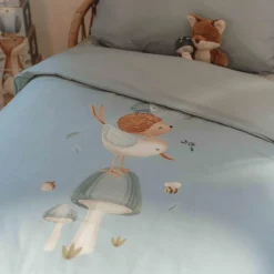 LITTLE DUTCH Bettwäsche Denim Blue 100 x 140 cm* Babybettwäsche