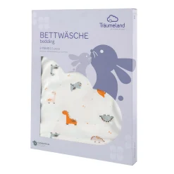 Tru00e4umeland Bettwäsche Dinolino 100x135 cm* Babybettwäsche
