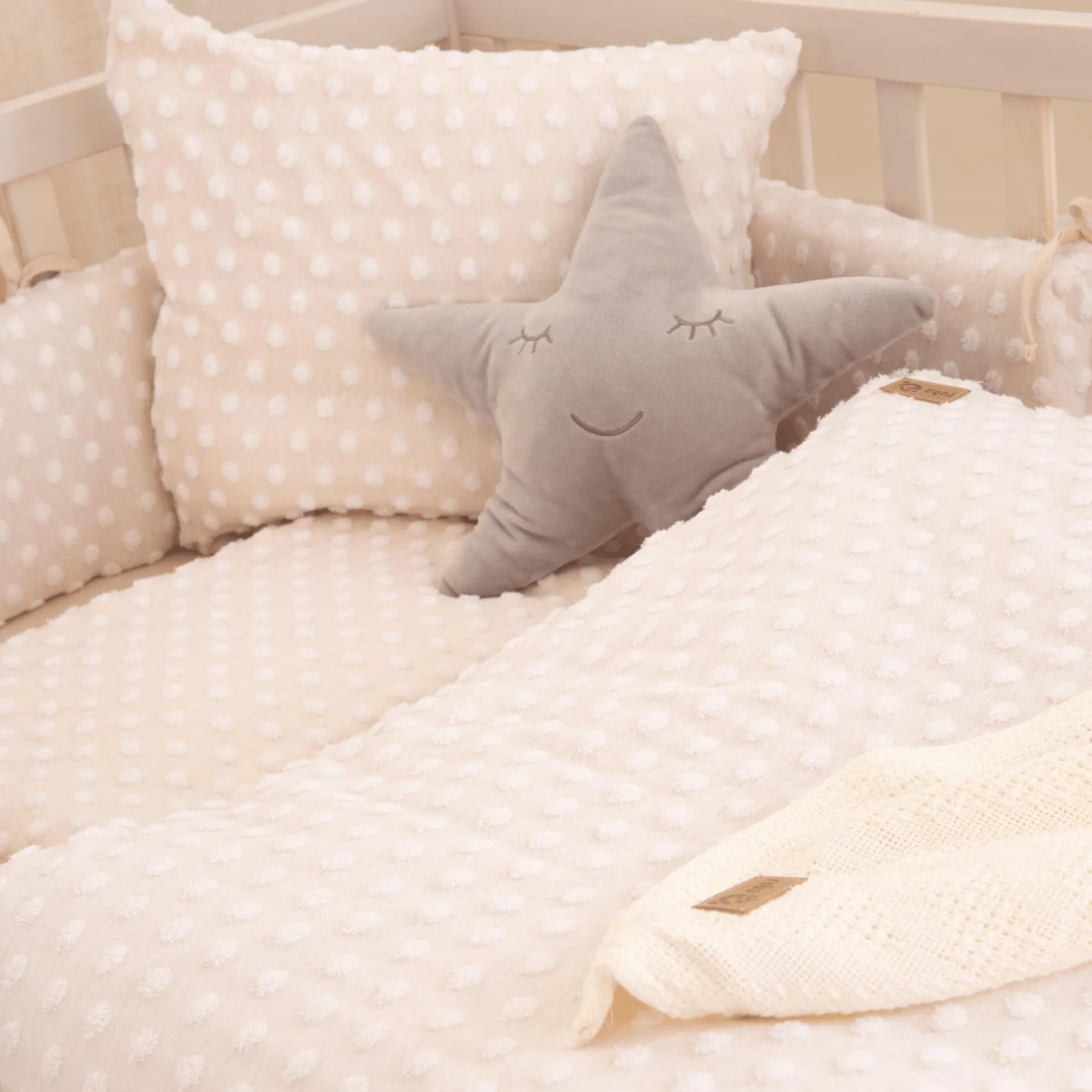 roba Bettwäsche Frosty Almond 100 x 135 cm* Babybettwäsche