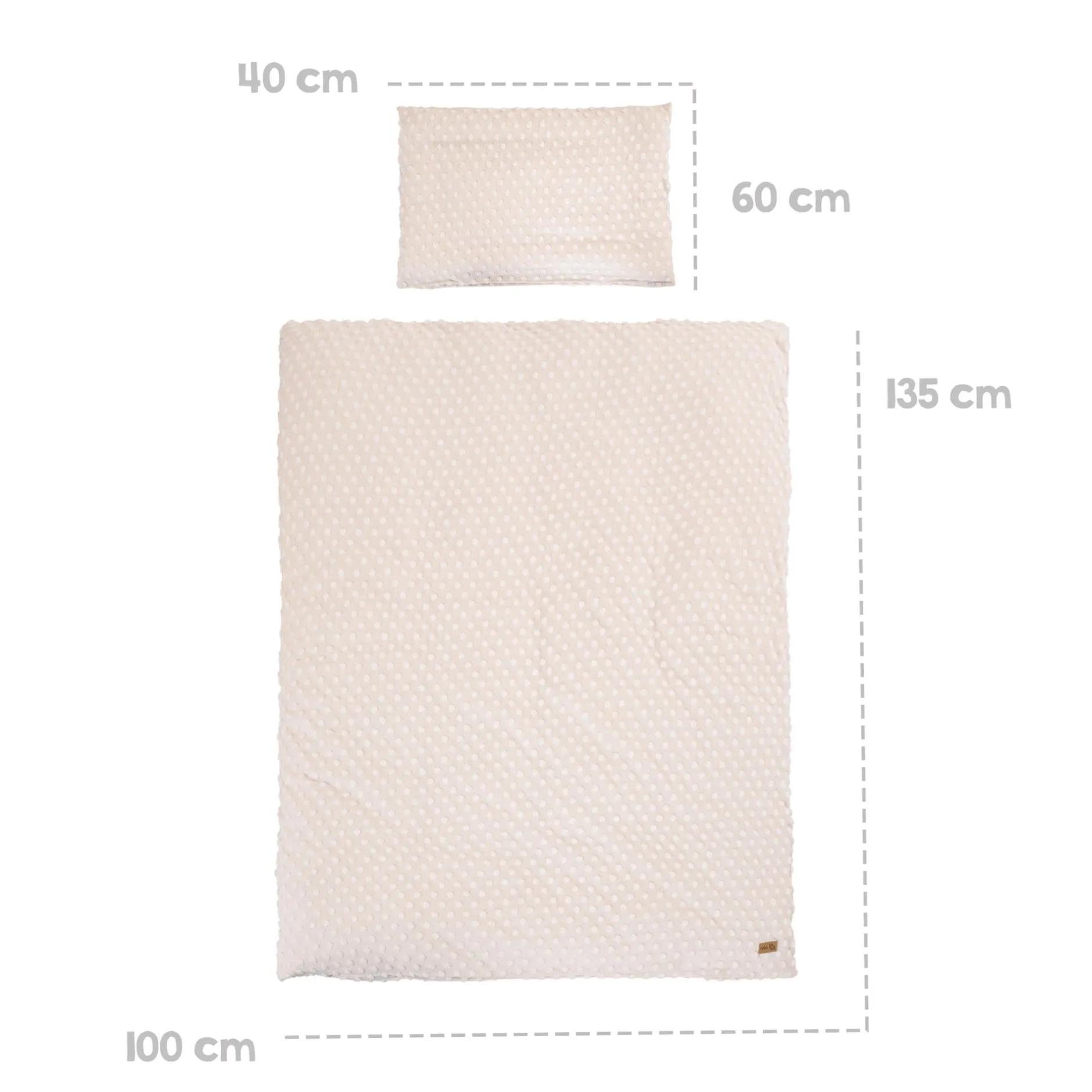roba Bettwäsche Frosty Almond 100 x 135 cm* Babybettwäsche