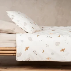 Zu00f6llner Bettwäsche Organic Night & Day 100x135 cm* Babybettwäsche