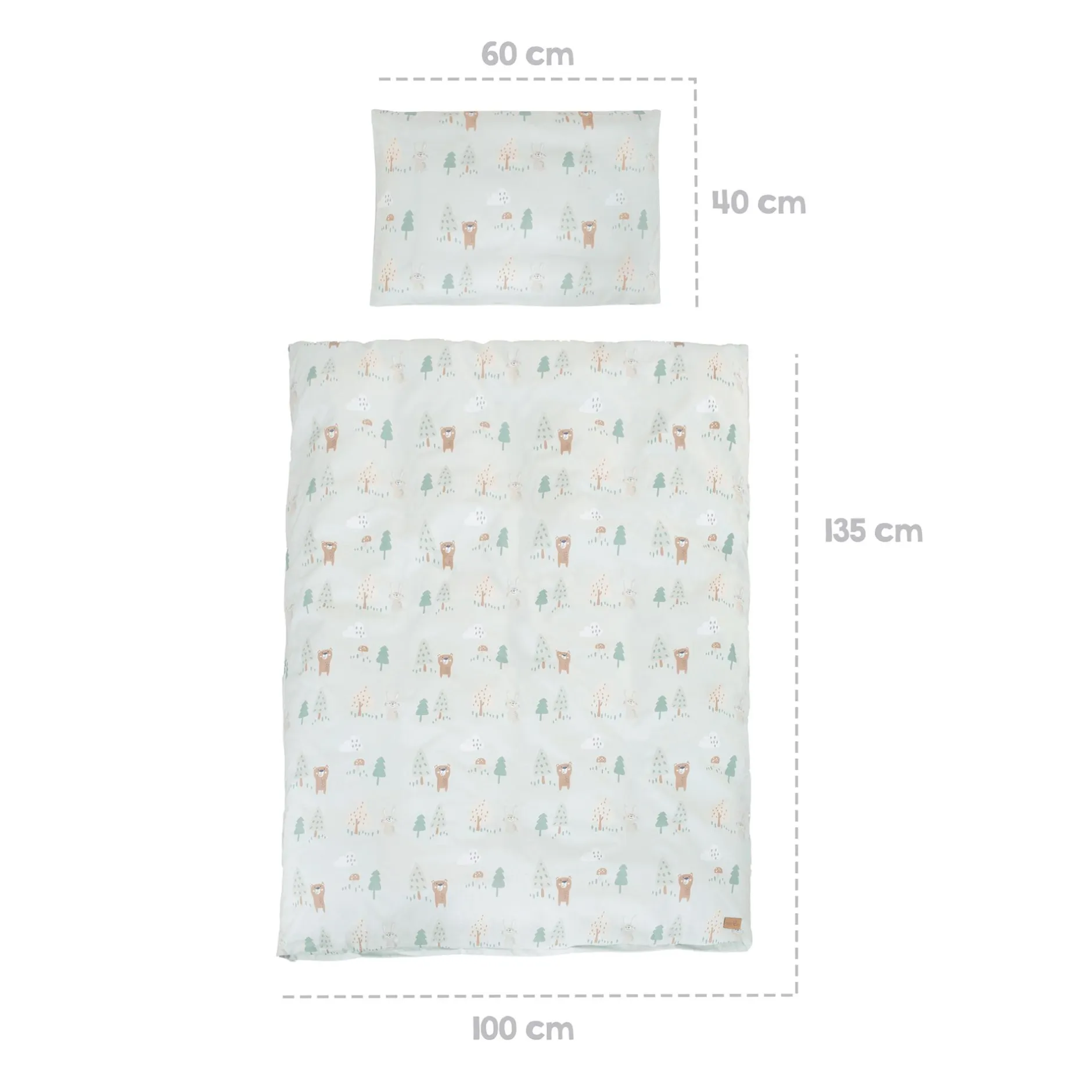 roba Bettwäsche Woodland Buddies 100x135* Babybettwäsche