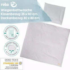 roba Bettwäsche  80x80cm* Babybettwäsche