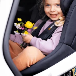 BeSafe Beyond 360 Black Soft Breeze*Kinder Kindersitze 9-18 Kg, Gruppe 1|Reboarder 0-18 Kg, Gruppe 0+/1
