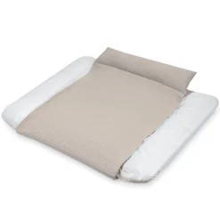 Zu00f6llner Bezug Loop Comfy Waffelpiqué Seashell* Wickelauflagen|Wickelauflagen