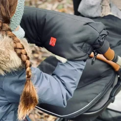 KAISER Big Double Handwärmer Black*Kinder Kinderwagen Zubehör