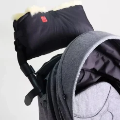 KAISER Big Double Handwärmer Black*Kinder Kinderwagen Zubehör