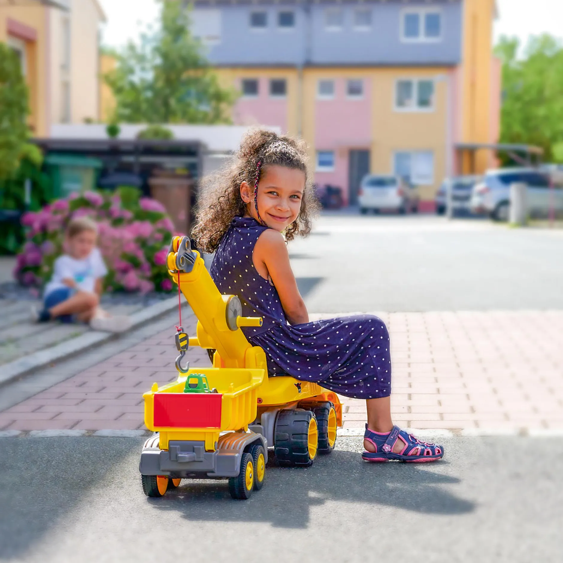 BIG Power Worker Maxi Anhänger*Kinder Sandspielzeug|Kinderfahrzeuge