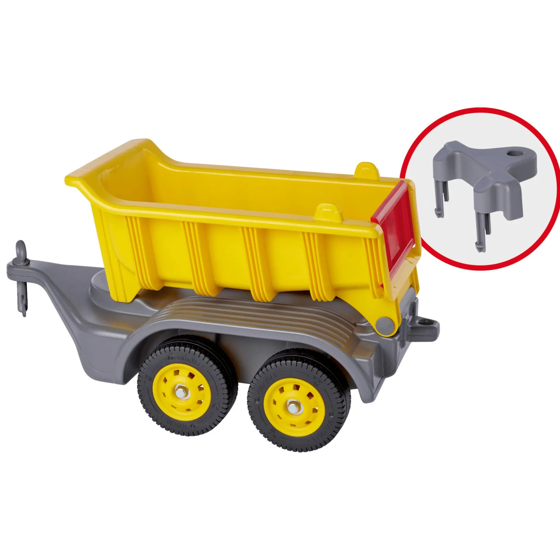 BIG Power Worker Maxi Anhänger*Kinder Sandspielzeug|Kinderfahrzeuge