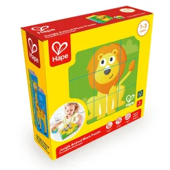 Hape Blockpuzzle Dschungel*Kinder Lernspielzeug
