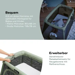 babymoov BM 3-in-1 Reisebett Moov & Comfy* Reisebetten & Zubehör