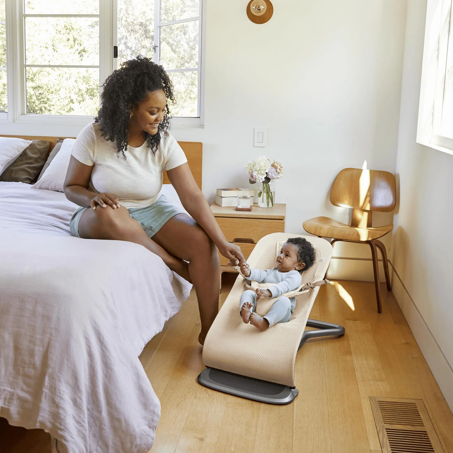ERGObaby Bouncer Evolve Cream* Wippen