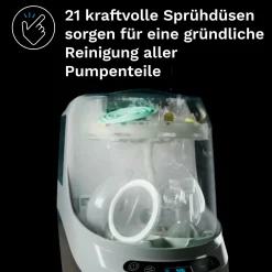 babybrezza Breast Pump Rack für den Bottle Washer Pro* Vaporisatoren