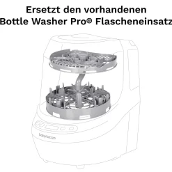 babybrezza Breast Pump Rack für den Bottle Washer Pro* Vaporisatoren