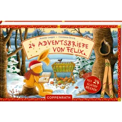 COPPENRATH Briefbuch: 24 Adventsbriefe von Felix – mit 24 echten Briefen*Kinder Kinderbücher