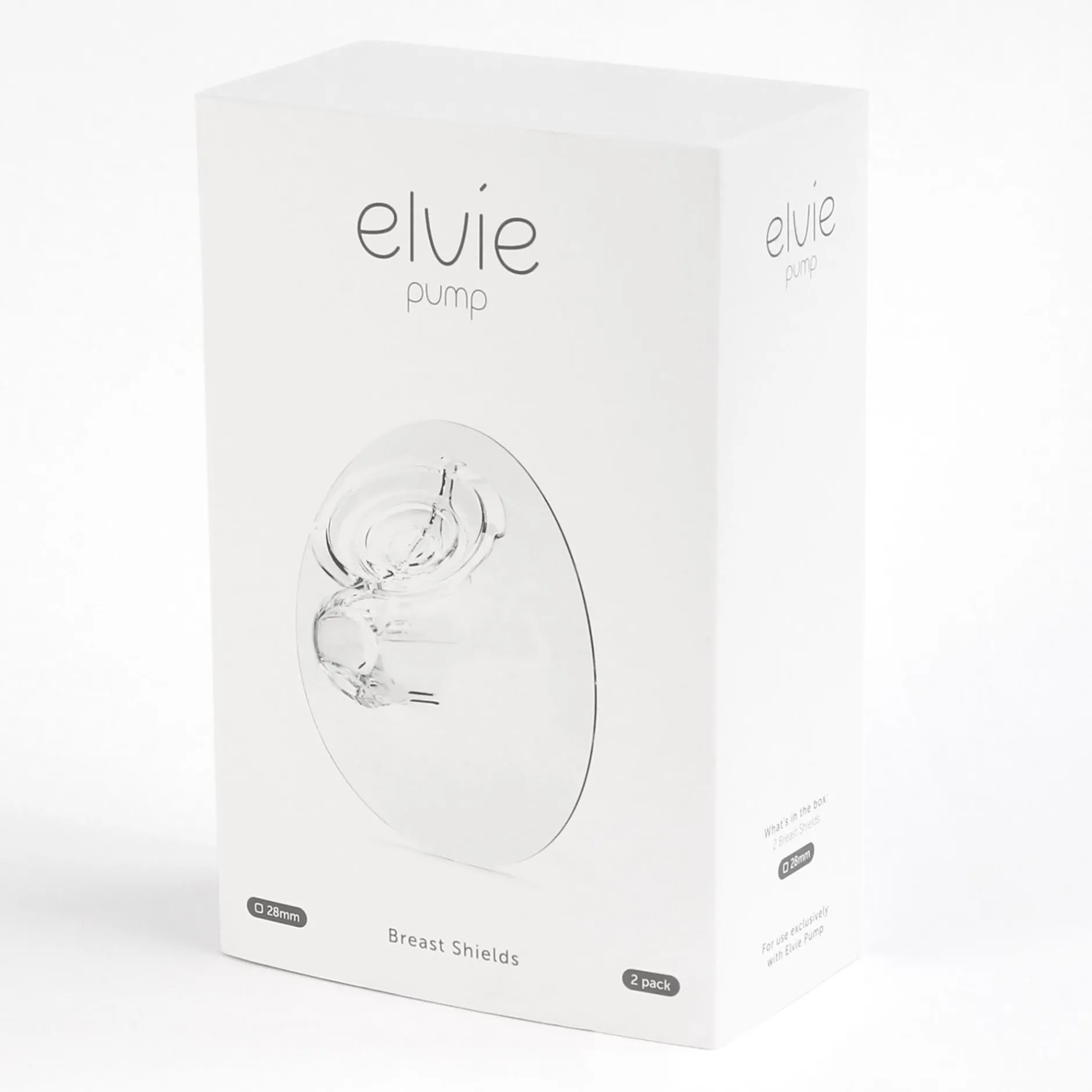 elvie Brustschalen für Pump 28mm* Milchpumpen