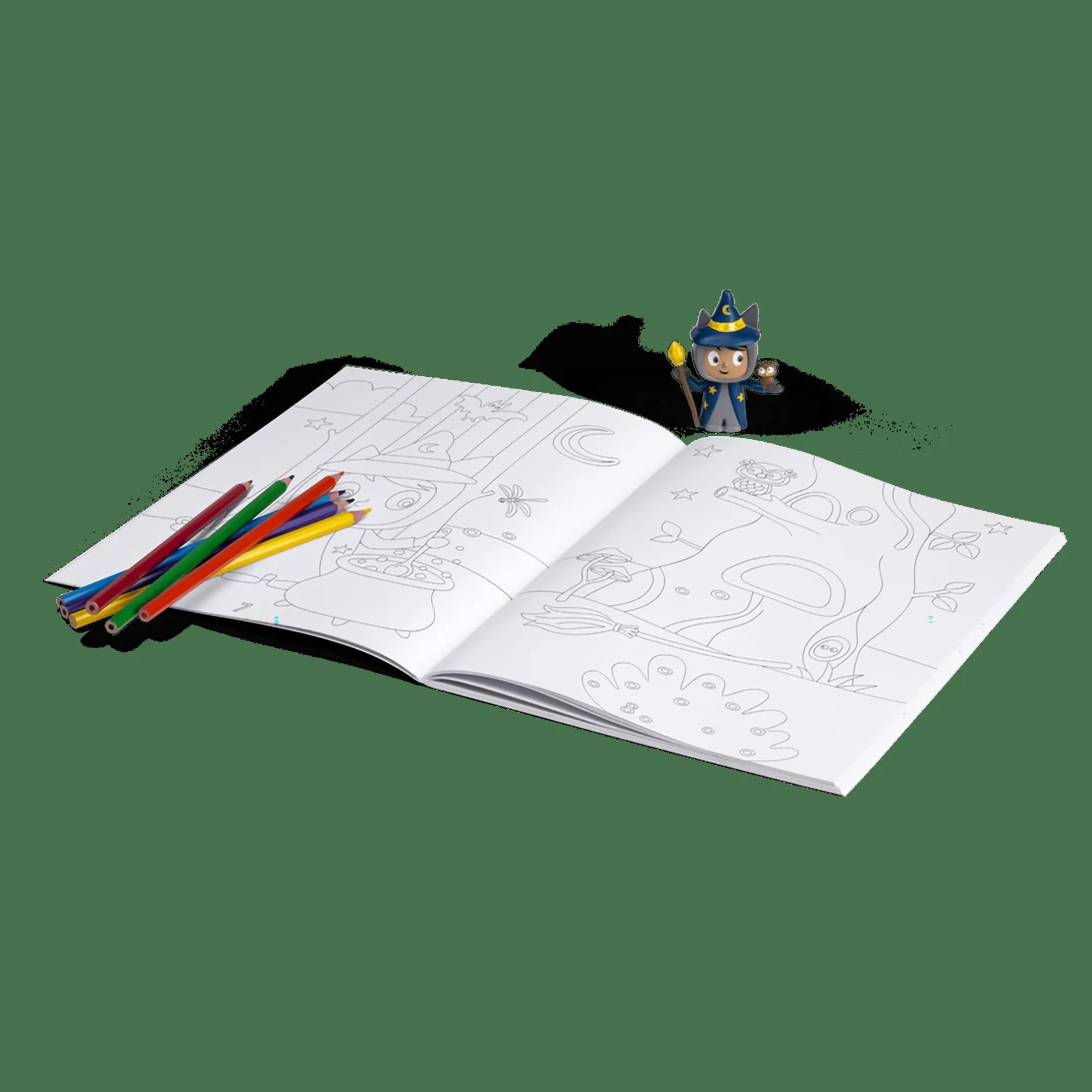 tonies Bundle Ein magisches Malbuch - Freundschaftstag im Zauberwald*Kinder Kinderbücher|Spielzeug Ab 4 Jahren