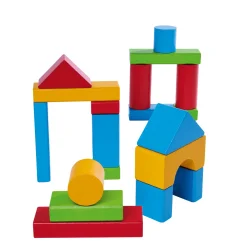 Eichhorn Bunte Holzbausteine*Kinder Lernspielzeug|Holzspielzeug