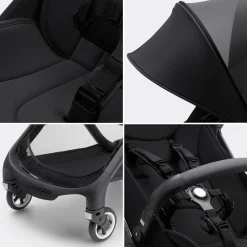 bugaboo Butterfly Reise-Kinderwagen Midnight Black*Kinder Reisebuggys|Buggys
