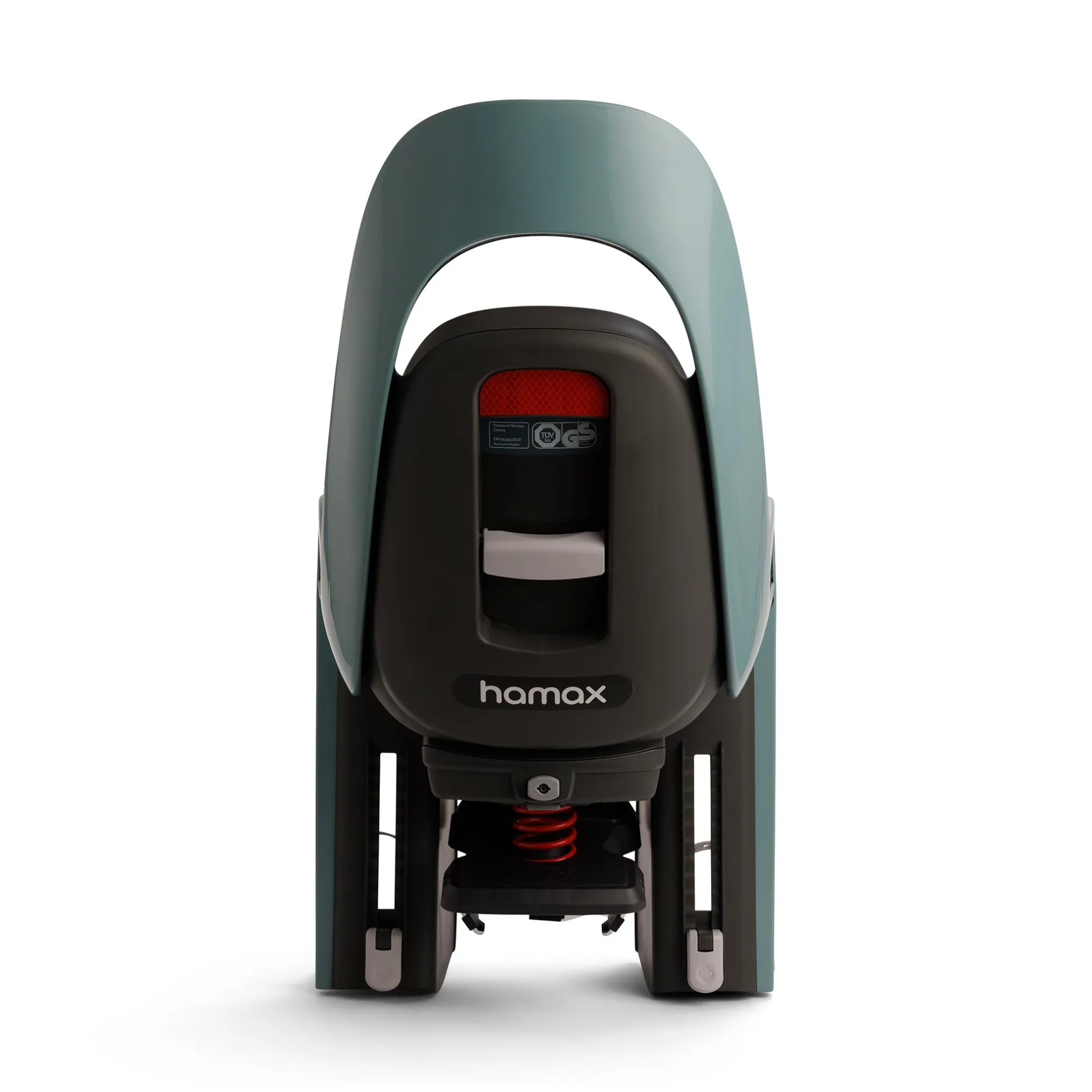 hamax Caress Carrier green/black mit Gepäckträgeradapter* Fahrradsitze