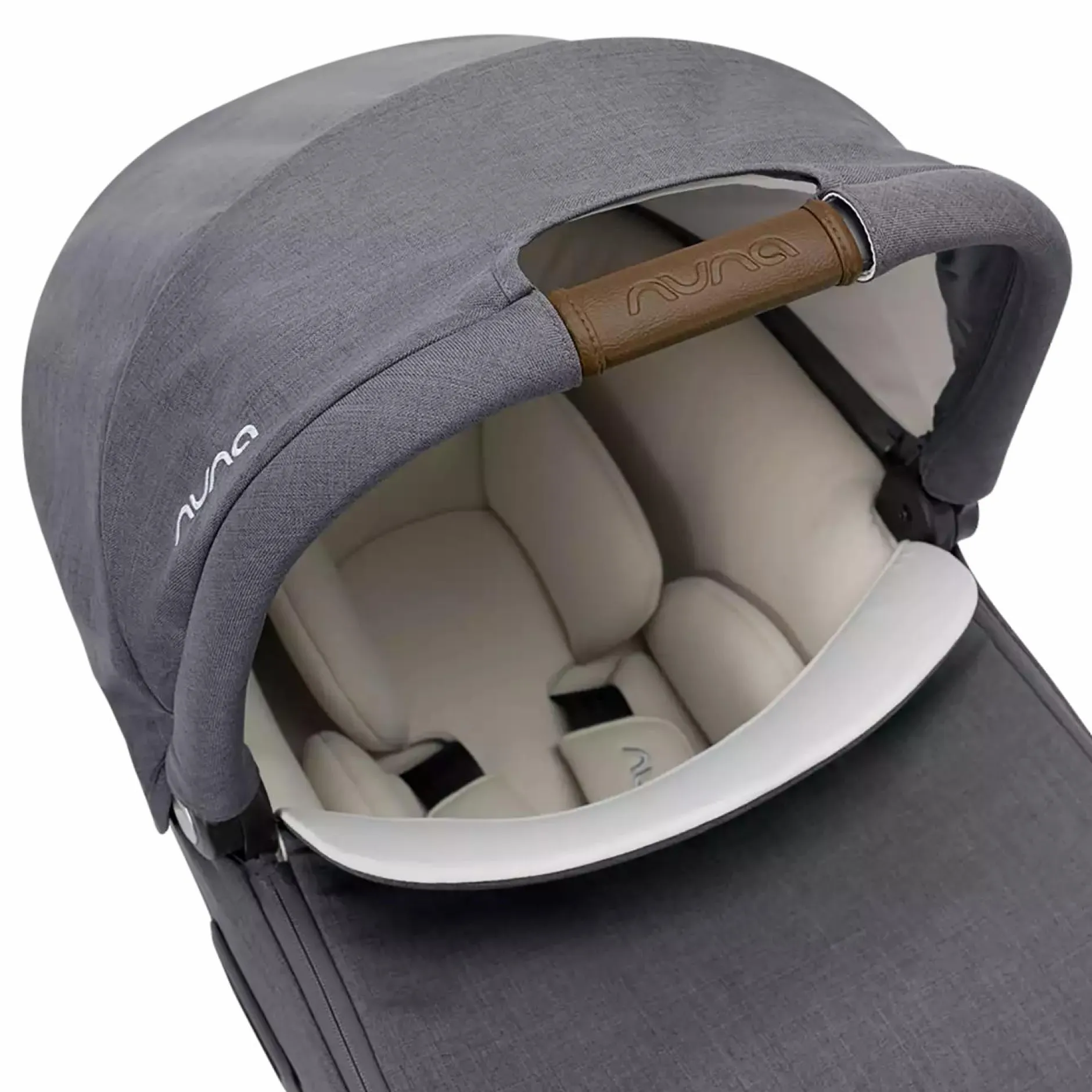 nuna CARI next Granite*Kinder Babyschalen 0-13 Kg, Gruppe 0+|Kinderwagen Zubehör