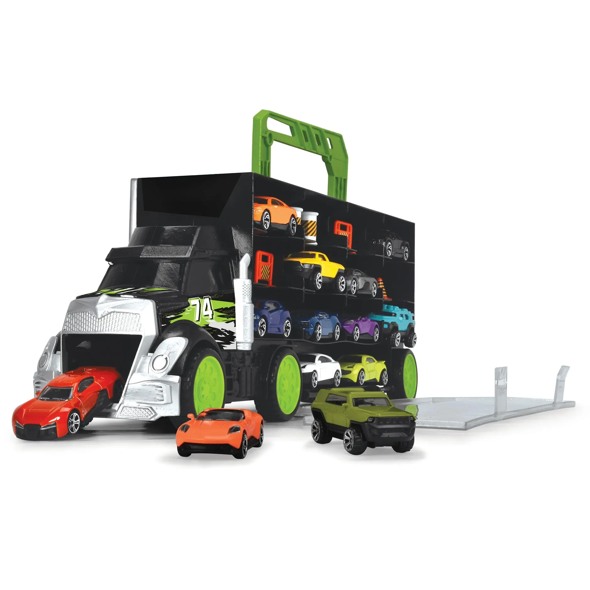 DICKIE TOYS Carry & Store Transporter*Kinder Lernspielzeug|Spielzeug Ab 3 Jahren