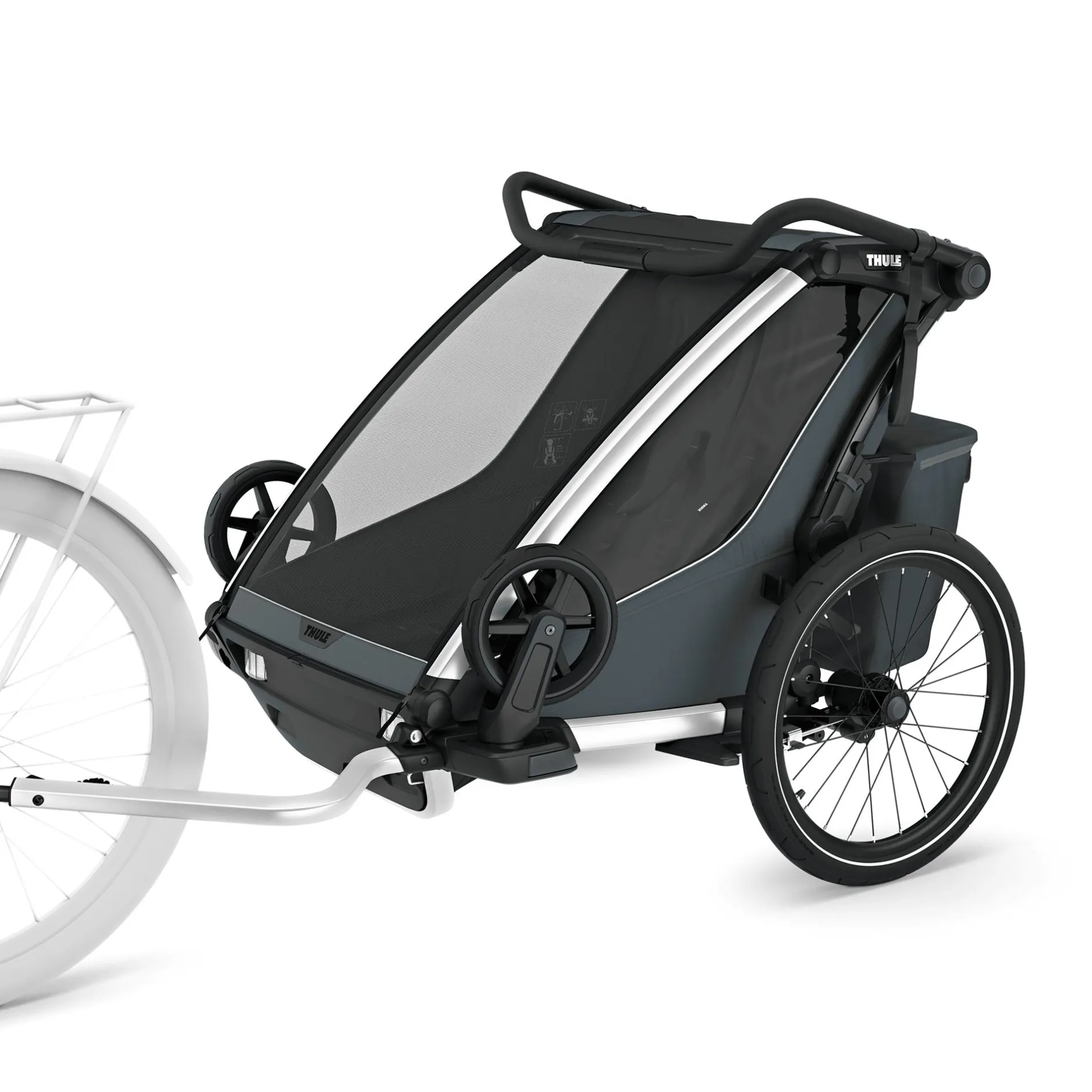 THULE Chariot Cross 2 Double Dark Slate* Fahrradanhänger
