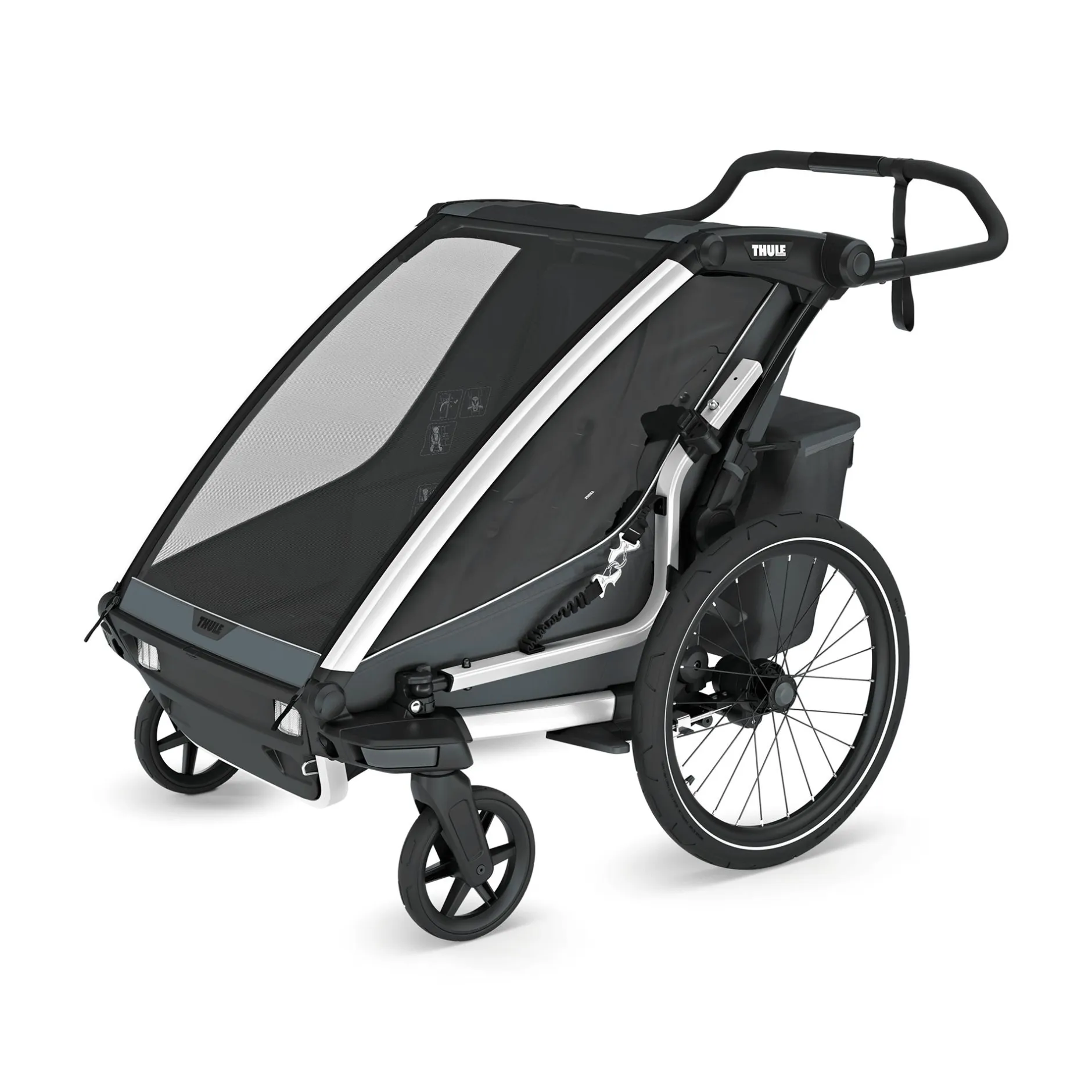 THULE Chariot Cross 2 Double Dark Slate* Fahrradanhänger