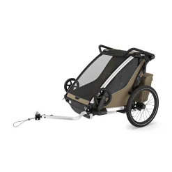 THULE Chariot Cross 2 Double Faded Khaki* Fahrradanhänger