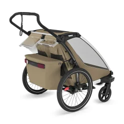 THULE Chariot Cross 2 Double Faded Khaki* Fahrradanhänger