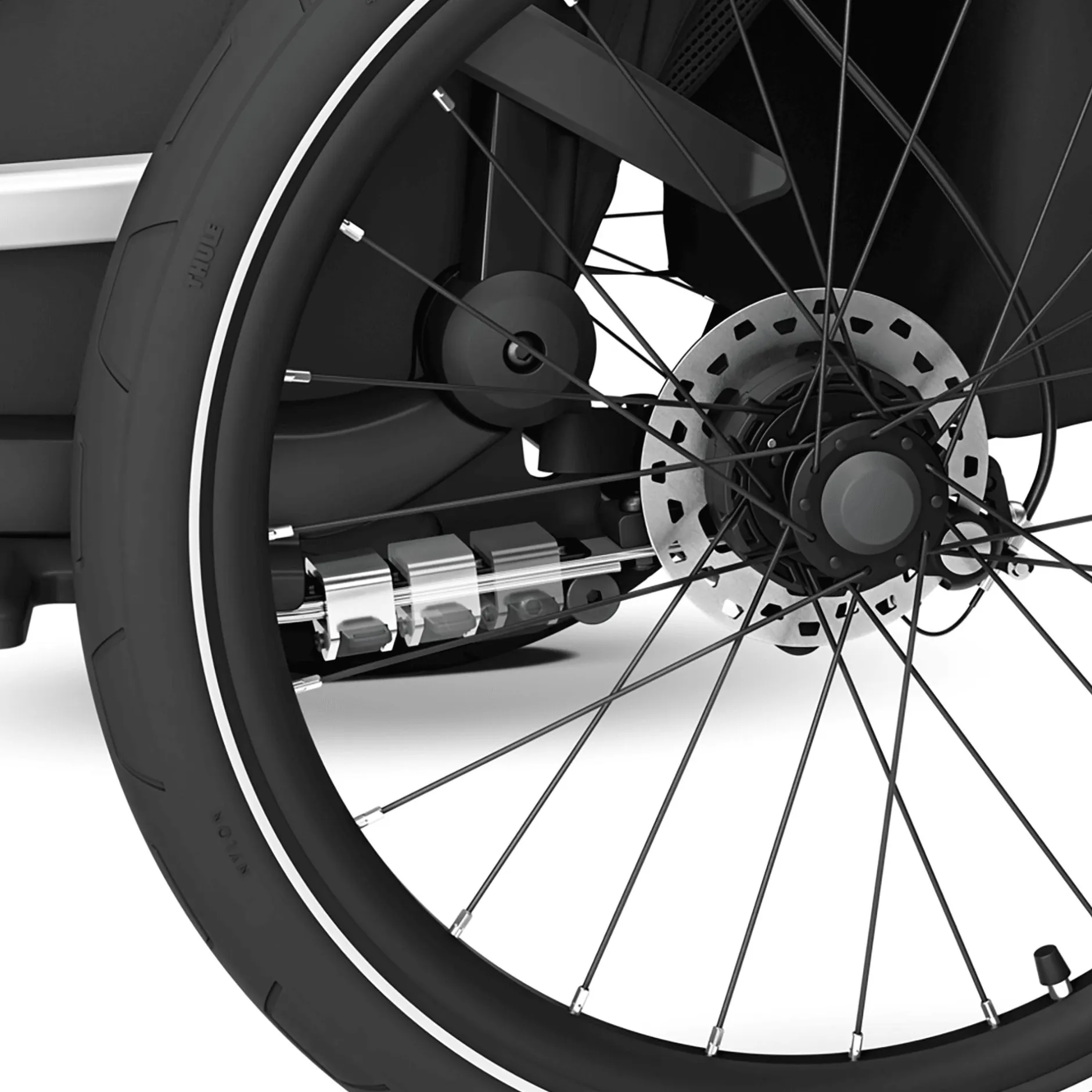 THULE Chariot Sport 2 Single Black* Fahrradanhänger