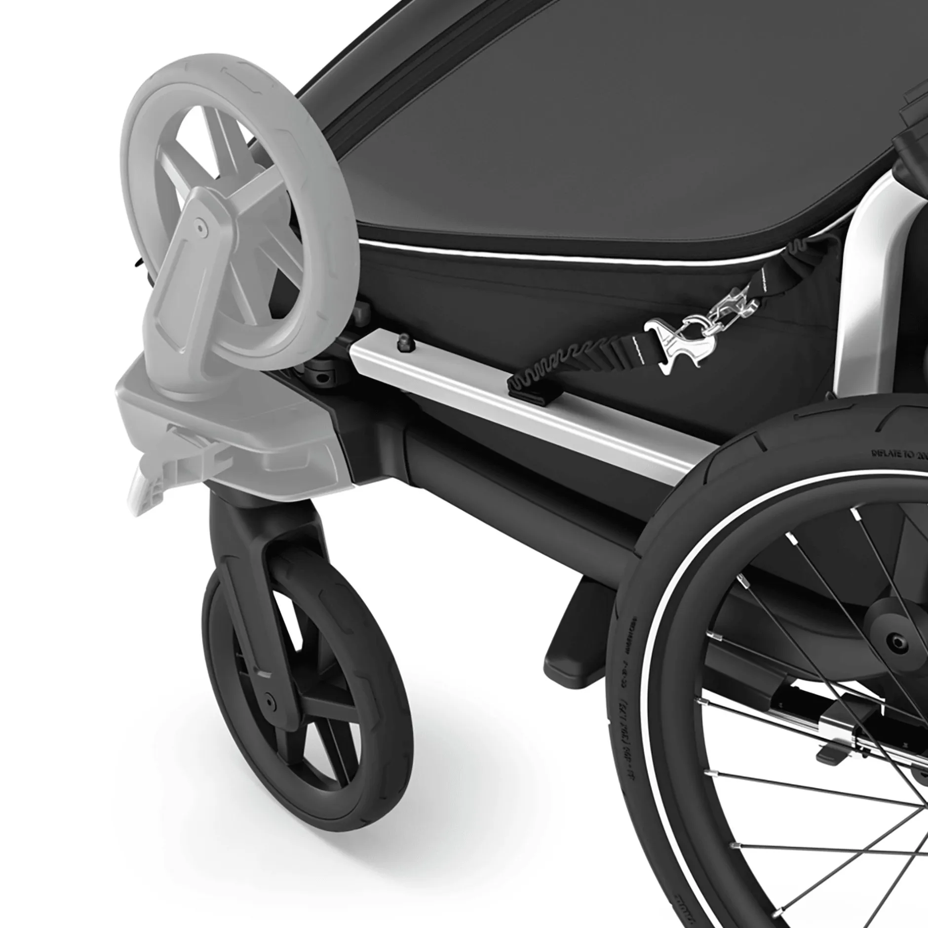 THULE Chariot Sport 2 Single Black* Fahrradanhänger