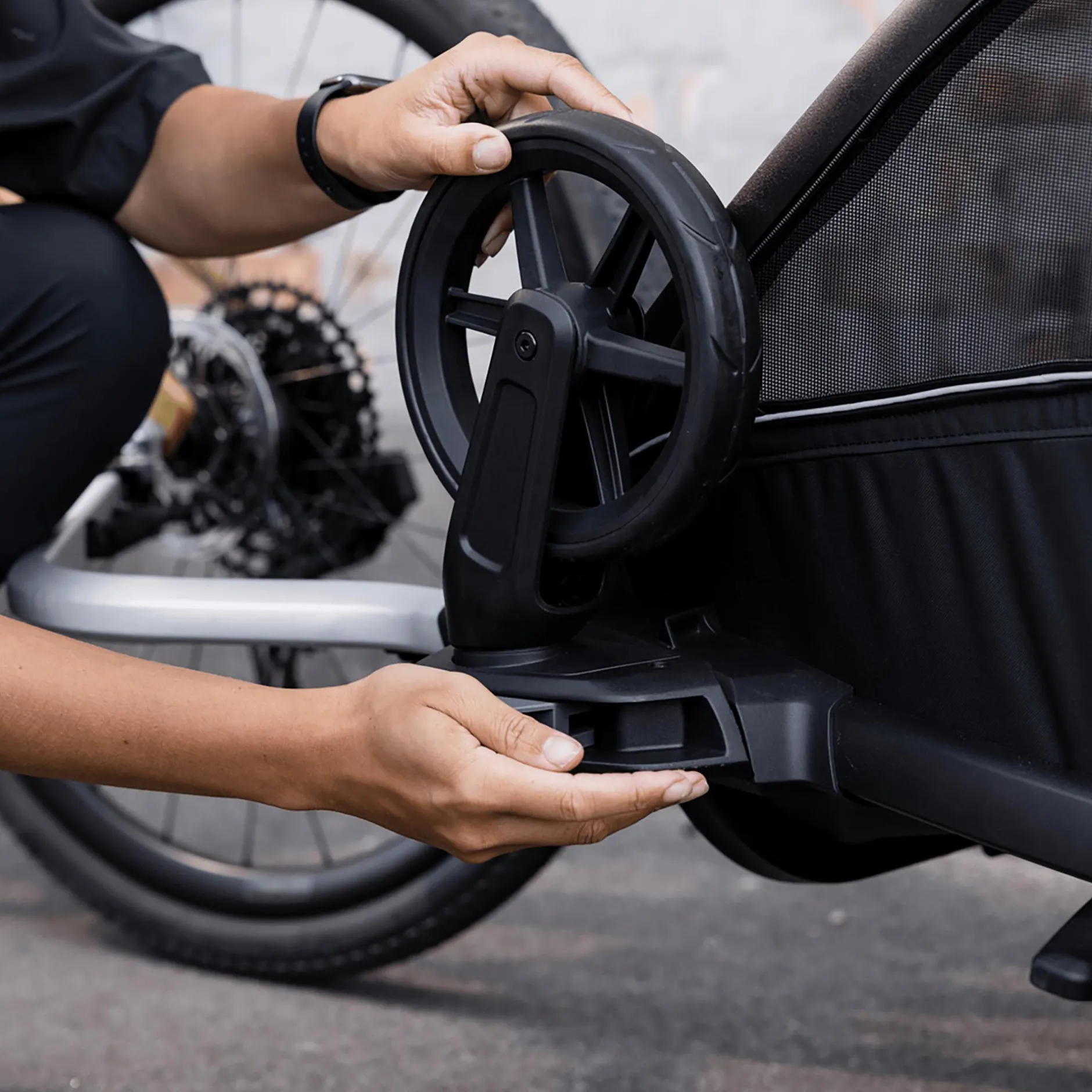THULE Chariot Sport 2 Single Black* Fahrradanhänger
