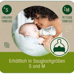 nip Cherry® Green Weithalsflasche 240 ml* Flaschen & Sauger