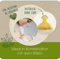 nip Cherry® Green Weithalsflasche 240 ml* Flaschen & Sauger