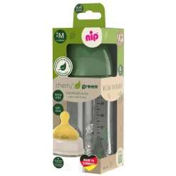 nip Cherry® Green Weithalsflasche 240 ml* Flaschen & Sauger