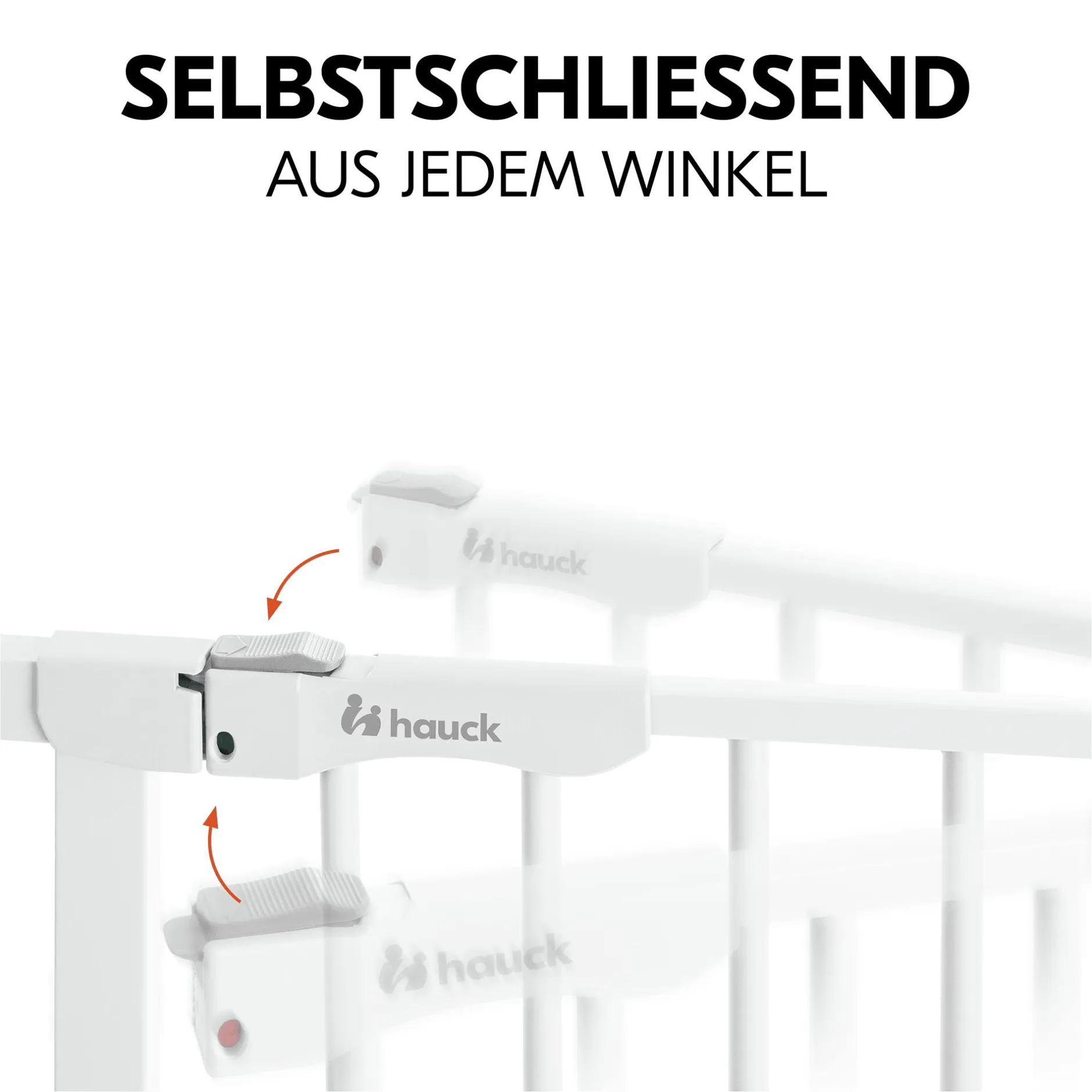 hauck Clear Step Autoclose 2 White 75-80 cm* Tür- & Treppenschutzgitter