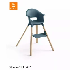 STOKKE Clikk™ Hochstuhl Fjord Blue* Treppenhochstühle
