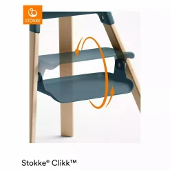 STOKKE Clikk™ Hochstuhl Fjord Blue* Treppenhochstühle