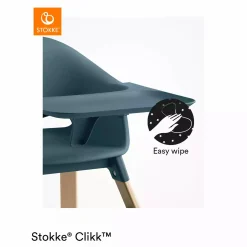 STOKKE Clikk™ Hochstuhl Fjord Blue* Treppenhochstühle