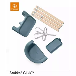 STOKKE Clikk™ Hochstuhl Fjord Blue* Treppenhochstühle