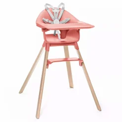 STOKKE Clikk™ Hochstuhl Sunny Coral* Treppenhochstühle