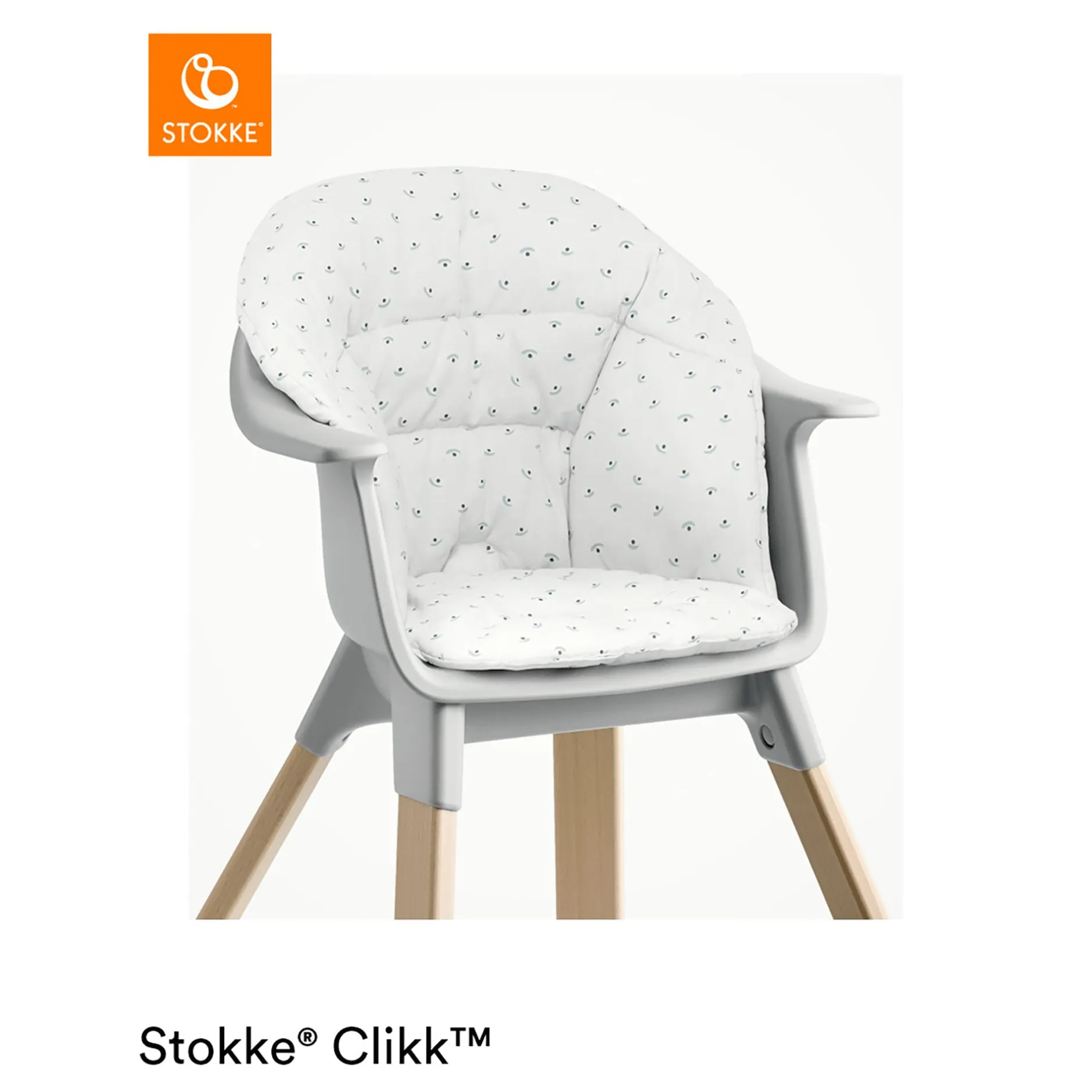 STOKKE Clikk™ Kissen Blueberry Boat* Hochstuhl Zubehör