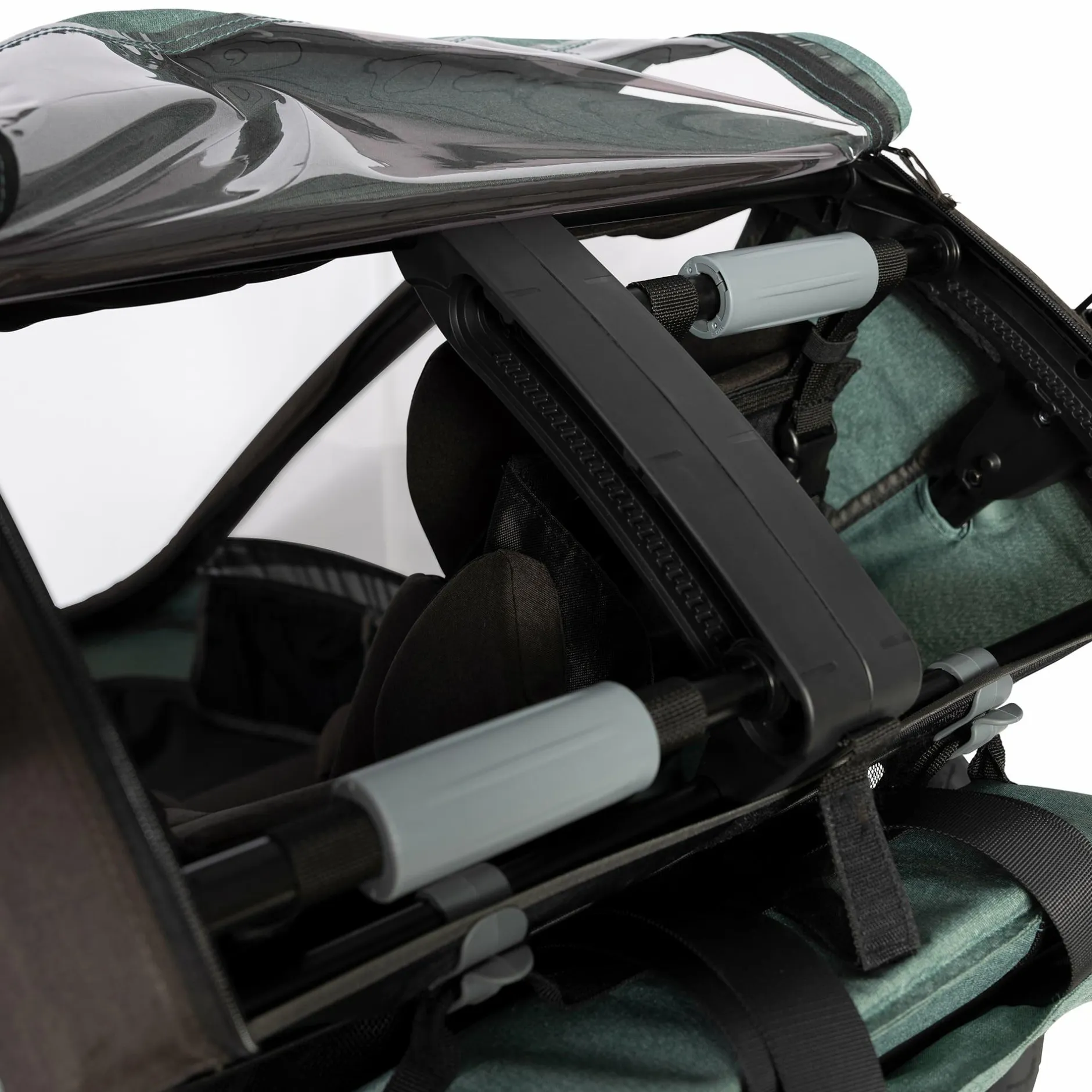 hamax Cocoon One Einsitzer Green/Black* Fahrradanhänger