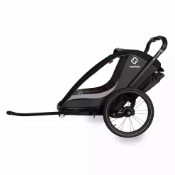 hamax Cocoon One Einsitzer Grey/Black* Fahrradanhänger